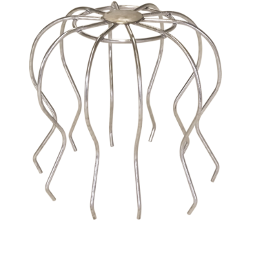 Crapaudine droite inox