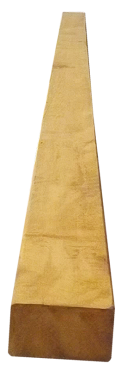 Lambourde bois exotique 63x40 mm