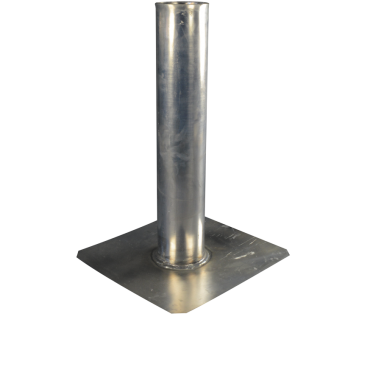 Evacuation pluviale droite en plomb