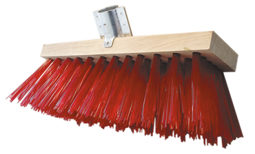 Balai cantonnier en vinyle avec douille acier incliné