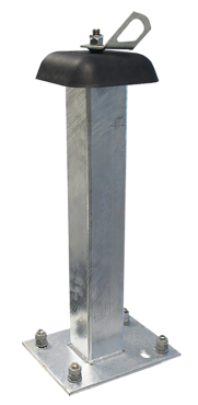 Potelet d'ancrage démontable