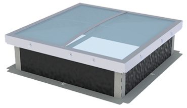 Lanterneau à éclairement zénithal