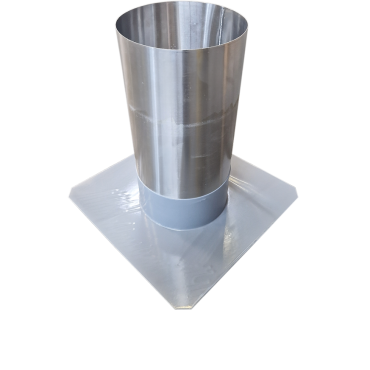 Sortie aluminium enduite PVC