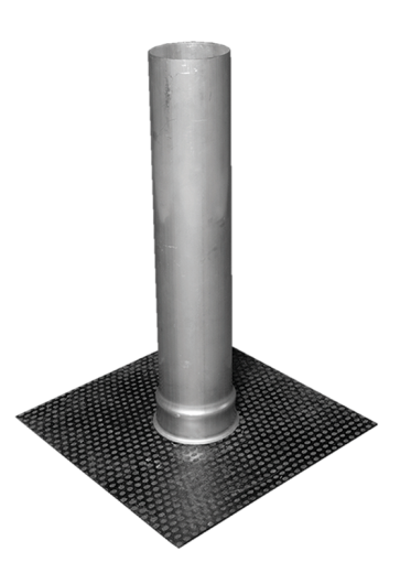 EP droite alu-bitume L600 ø 150x146
